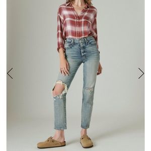 LUCKY BRAND High Rise Drew Mom Jeans